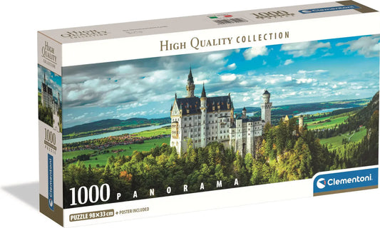 The Neuschwanstein Castle Puzzle 1000pcs Panorama
