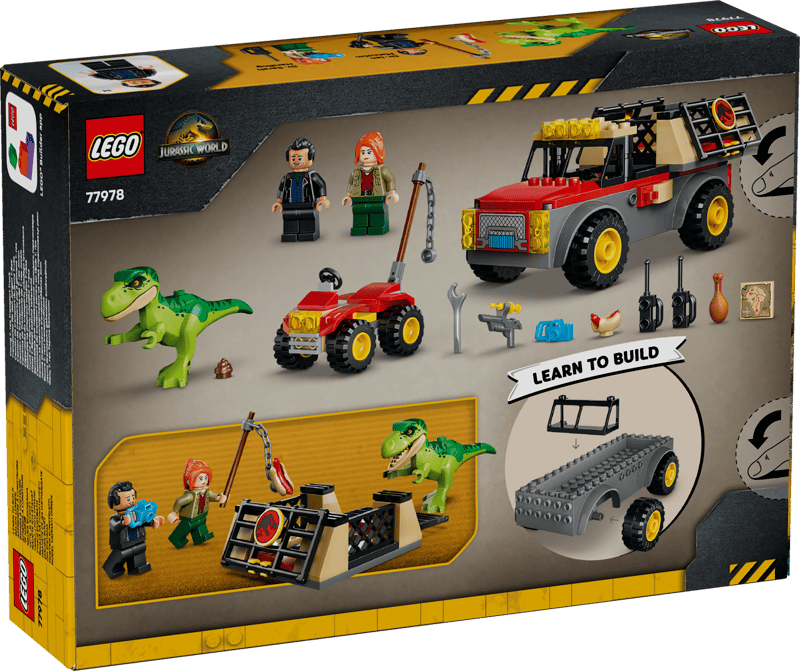 Lego Jurassic Young T. rex Transport Truck 77978