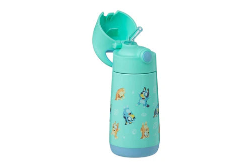 B.Box 350ml Insulated Drink Bottle Bluey S2