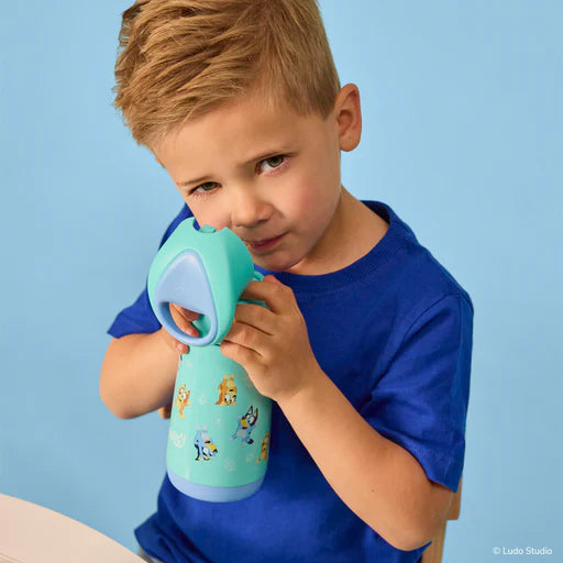 B.Box 350ml Insulated Drink Bottle Bluey S2