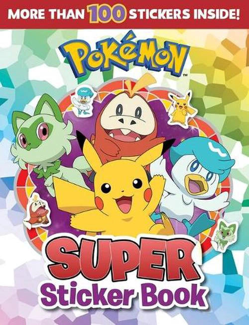 Pokemon Super Sticker Book 2023