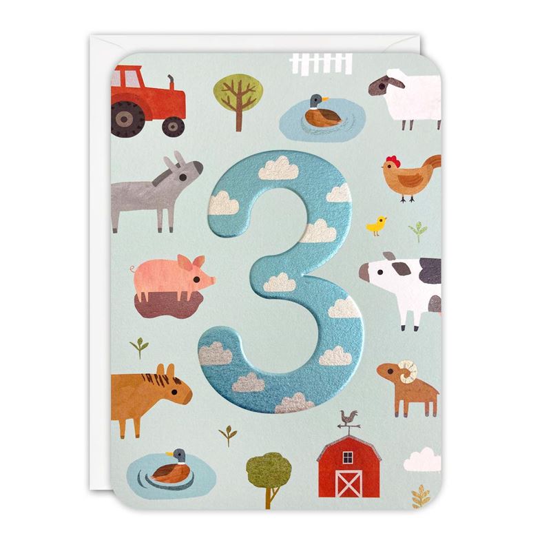 Age 3 Farm Animals Boy (8418309865671)