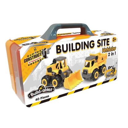 Build-ables Building Site Vehicles 2in1 (8410998112455)