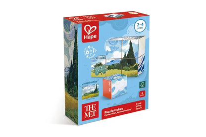 Hape The Met Puzzle Cubes