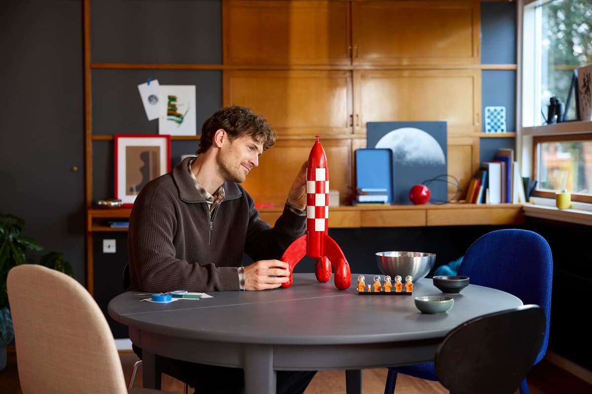 Lego Ideas Tintin Moon Rocket 21367