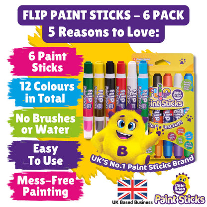 Flip Paint Sticks 6pk (8465291477191)
