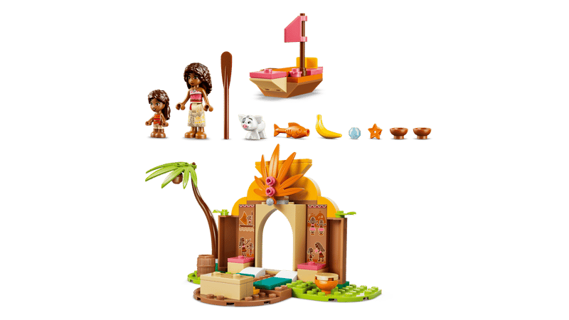 Lego Disney Village House & Boat 43282