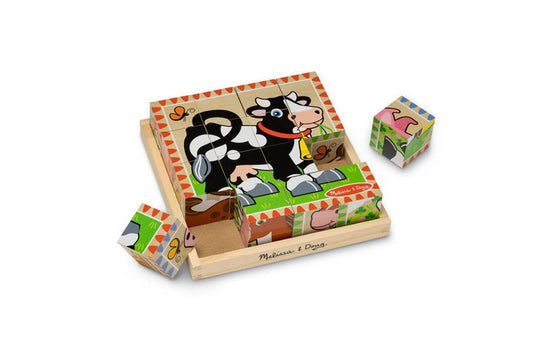 MD Cube Puzzle Farm 16pc (New)