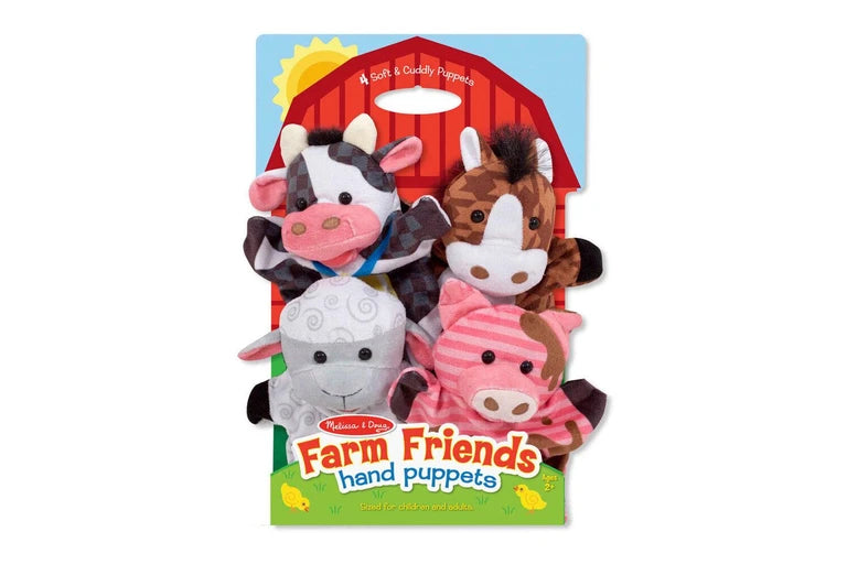 MD Hand Puppets Farm Friends Set 4