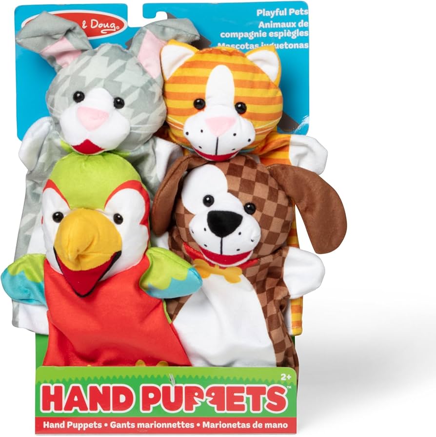 MD Hand Puppets Playful Pets