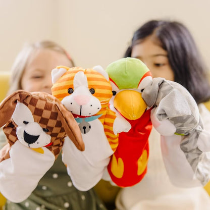 MD Hand Puppets Playful Pets