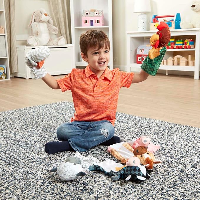 MD Barn Buddies Hand Puppets 6pc