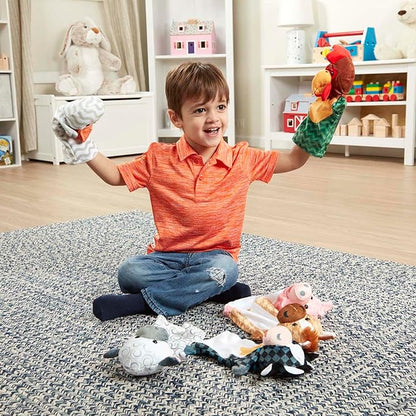 MD Barn Buddies Hand Puppets 6pc
