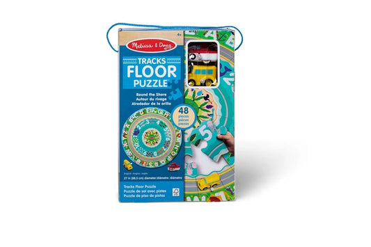 MD Round the Tracks Floor Puzzle