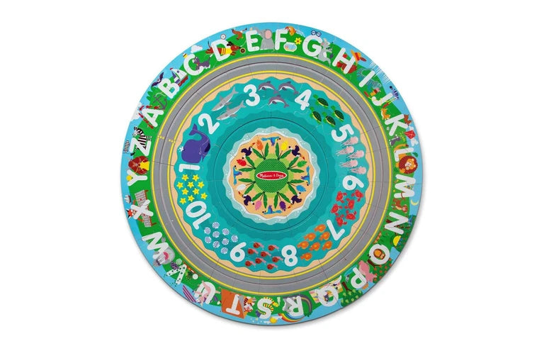 MD Round the Tracks Floor Puzzle