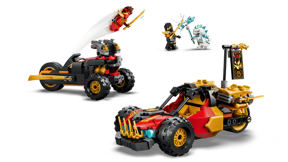 Lego Nin Kai and Coles Combiner Vehicles 71864