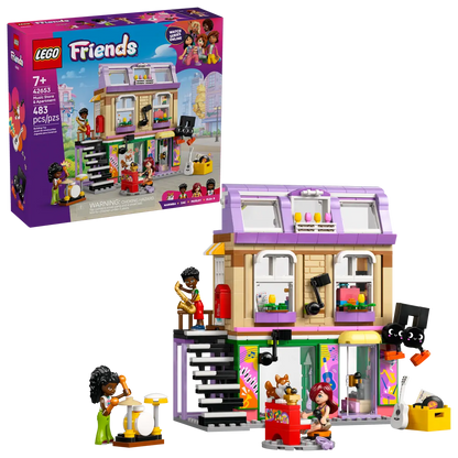 Lego Friends Music Store & Apartment 42653 (8384548864199)