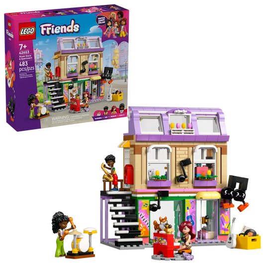 Lego Friends Music Store & Apartment 42653 (8384548864199)
