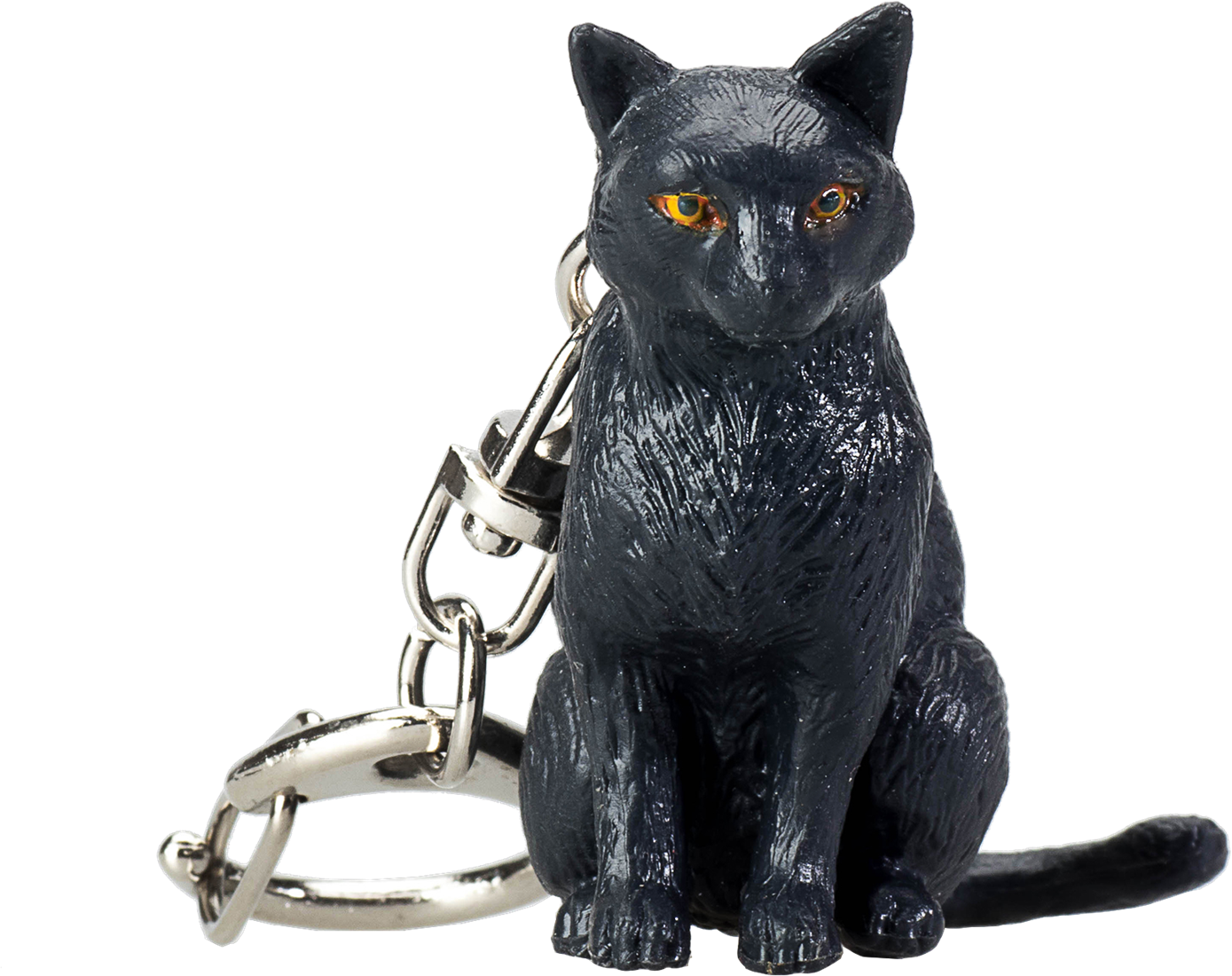 Mojo Black Cat Keychain (8478961074375)