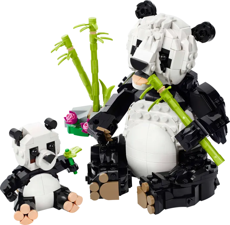 Lego Creator Wild Animals: Panda Family 31165 (8285783851207)