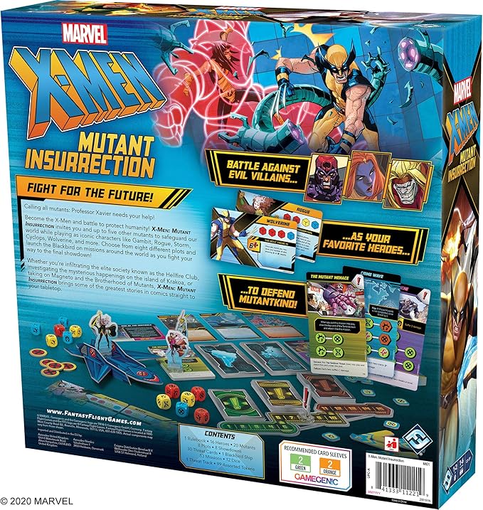 X-Men: Mutant Insurrection box back (8191193907399)