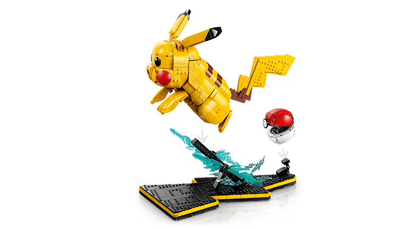 Lego Pokemon Pikachu and Poke Ball 72152