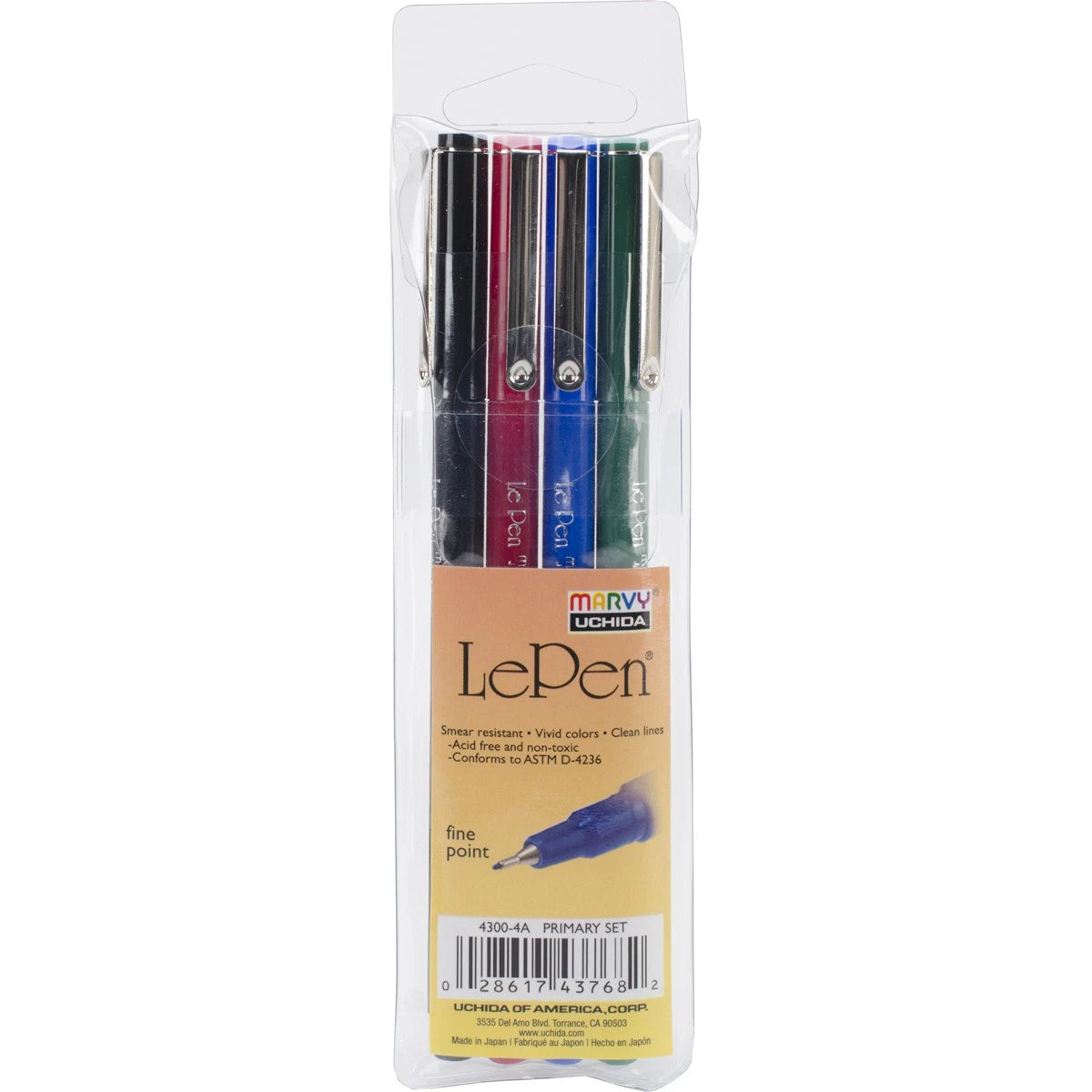Marvy Le Pen Primary 4pc