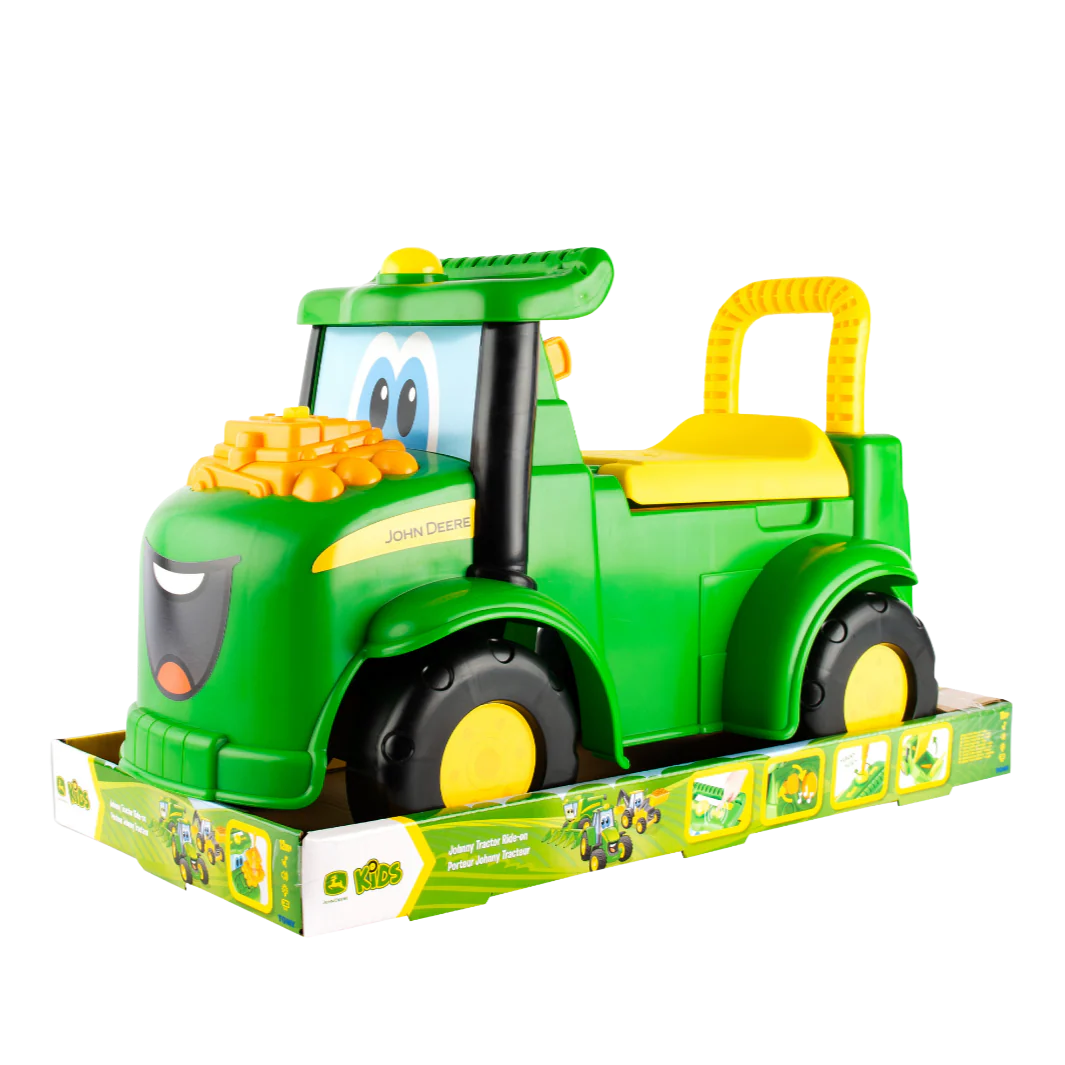 John Deere Johnny Tractor Ride-On Foot To Floor