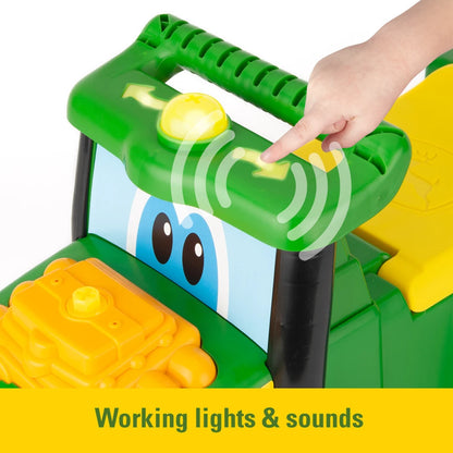 John Deere Johnny Tractor Ride-On Foot To Floor