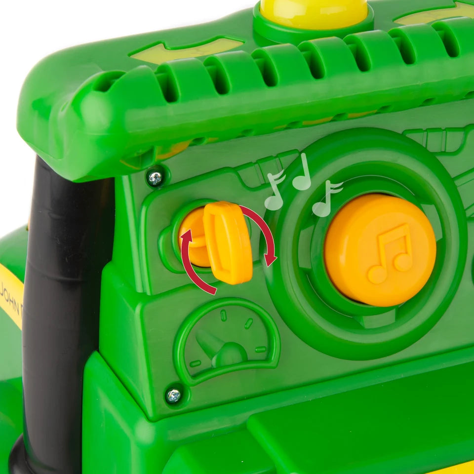 John Deere Johnny Tractor Ride-On Foot To Floor