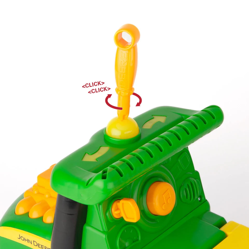 John Deere Johnny Tractor Ride-On Foot To Floor