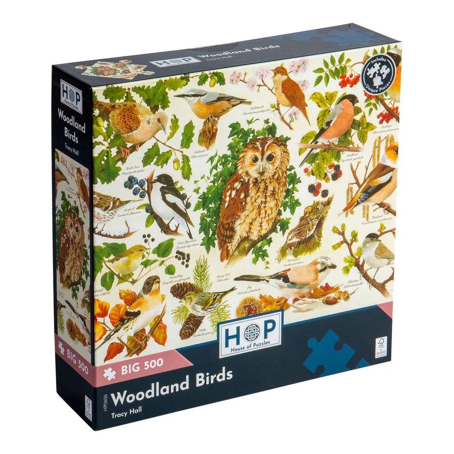 HP Woodland Birds Big 500pc