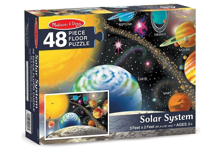 MD Solar System Floor Puzzle 48pc