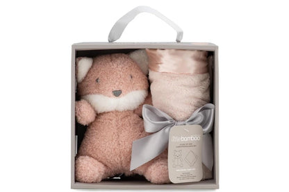 Plush &amp; Blankie Set - Dusky Rose