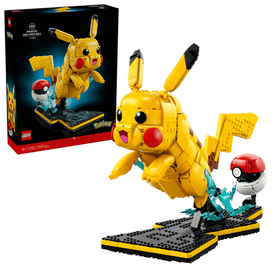 Lego Pokemon Pikachu and Poke Ball 72152