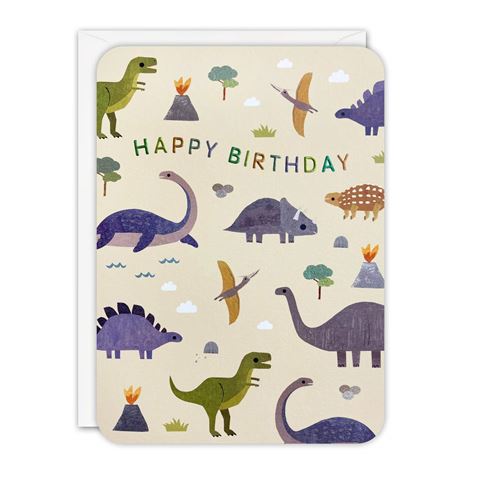 James Ellis Dinosaurs Happy Birthday (8418305507527)