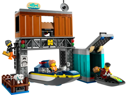 Lego City Police Speedboat and Hideout 60417 (7859471384775)