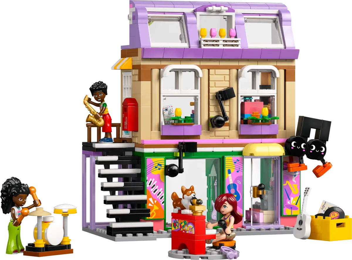 Lego Friends Music Store & Apartment 42653 (8384548864199)