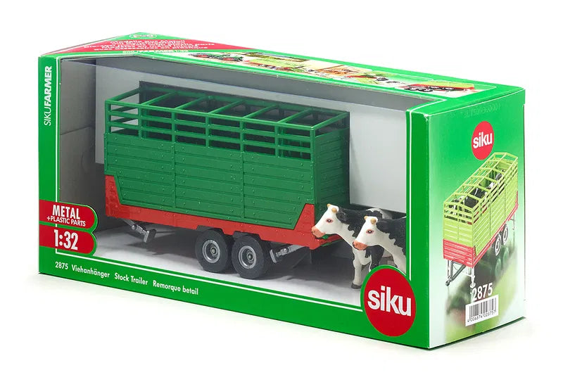 Siku Stock Trailer with Cows 2875 (8069838897351)