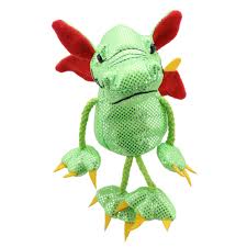 PC Finger Puppet - Dragon (Green)