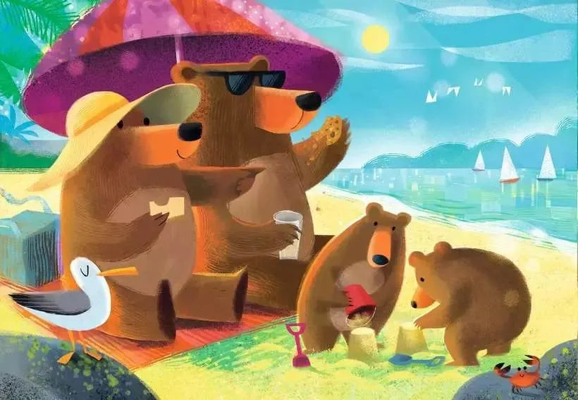 RB Bear Family Vacation 2x24pc