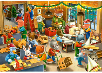 RB Christmas Toy Factory 2x12pc