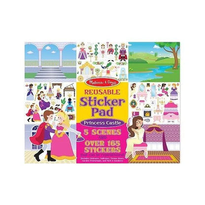 MD Reusable Sticker Pad Princess Castle