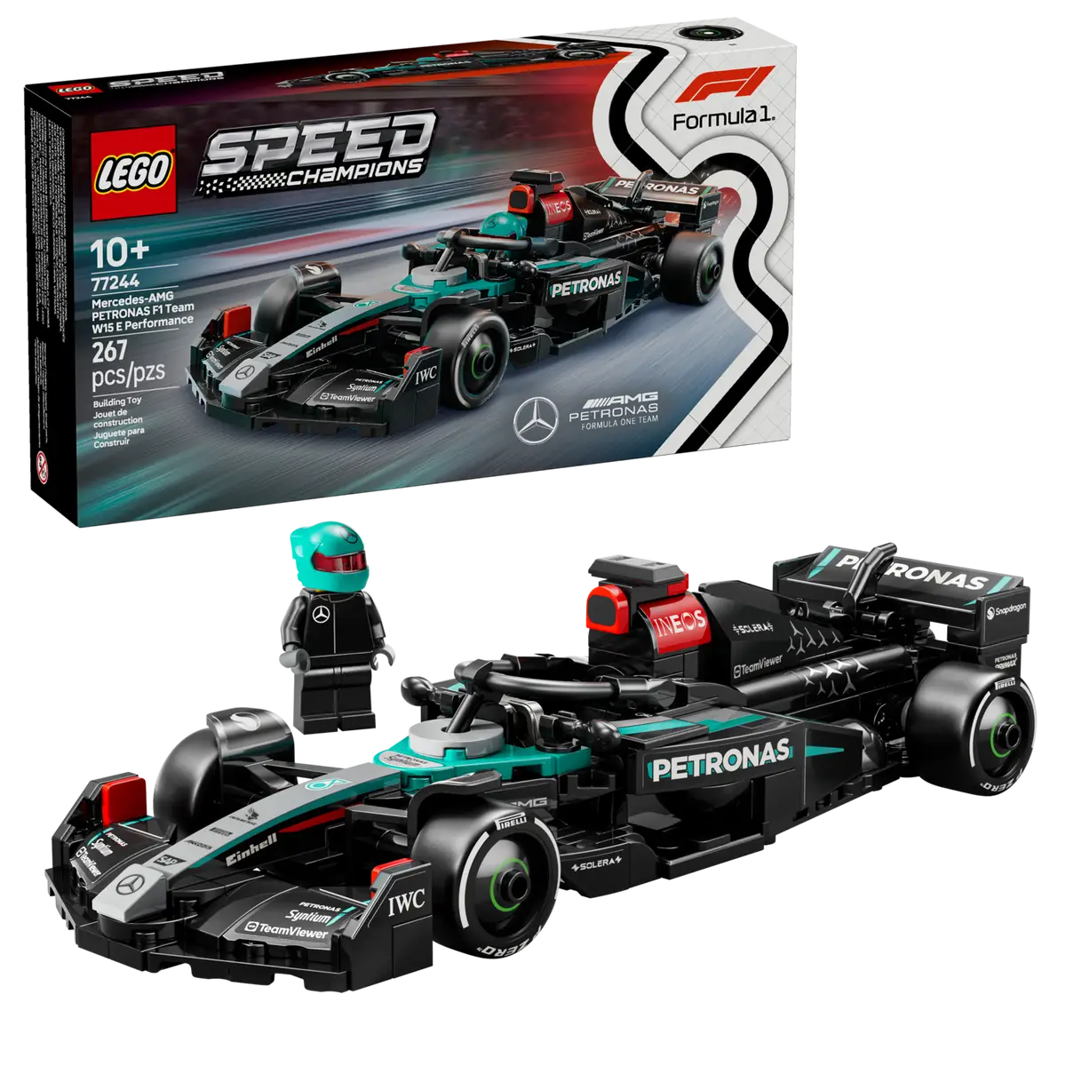 Lego SC Mercedes AMG F1 Race Car 77244 (8320074219719)