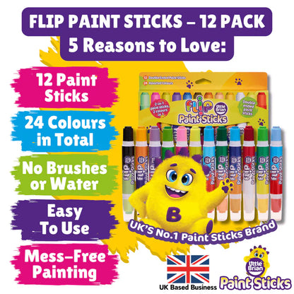 Flip Paint Sticks 12pk (8465297408199)