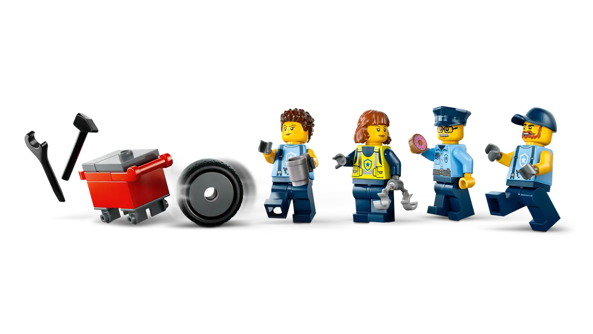 Lego City Custom Police Car Garage 60457 (8384503906503)