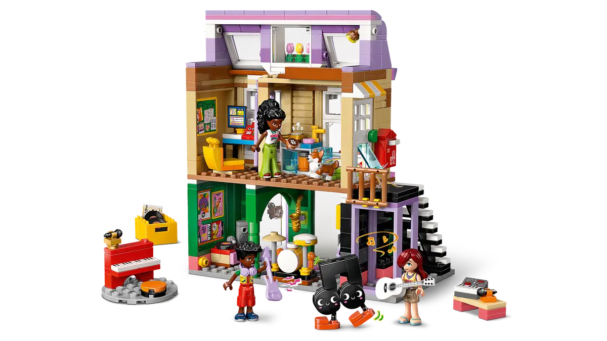 Lego Friends Music Store & Apartment 42653 (8384548864199)