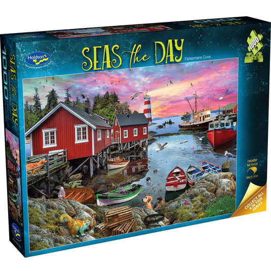 Seas the Day - Fishermans Cove 1000pc