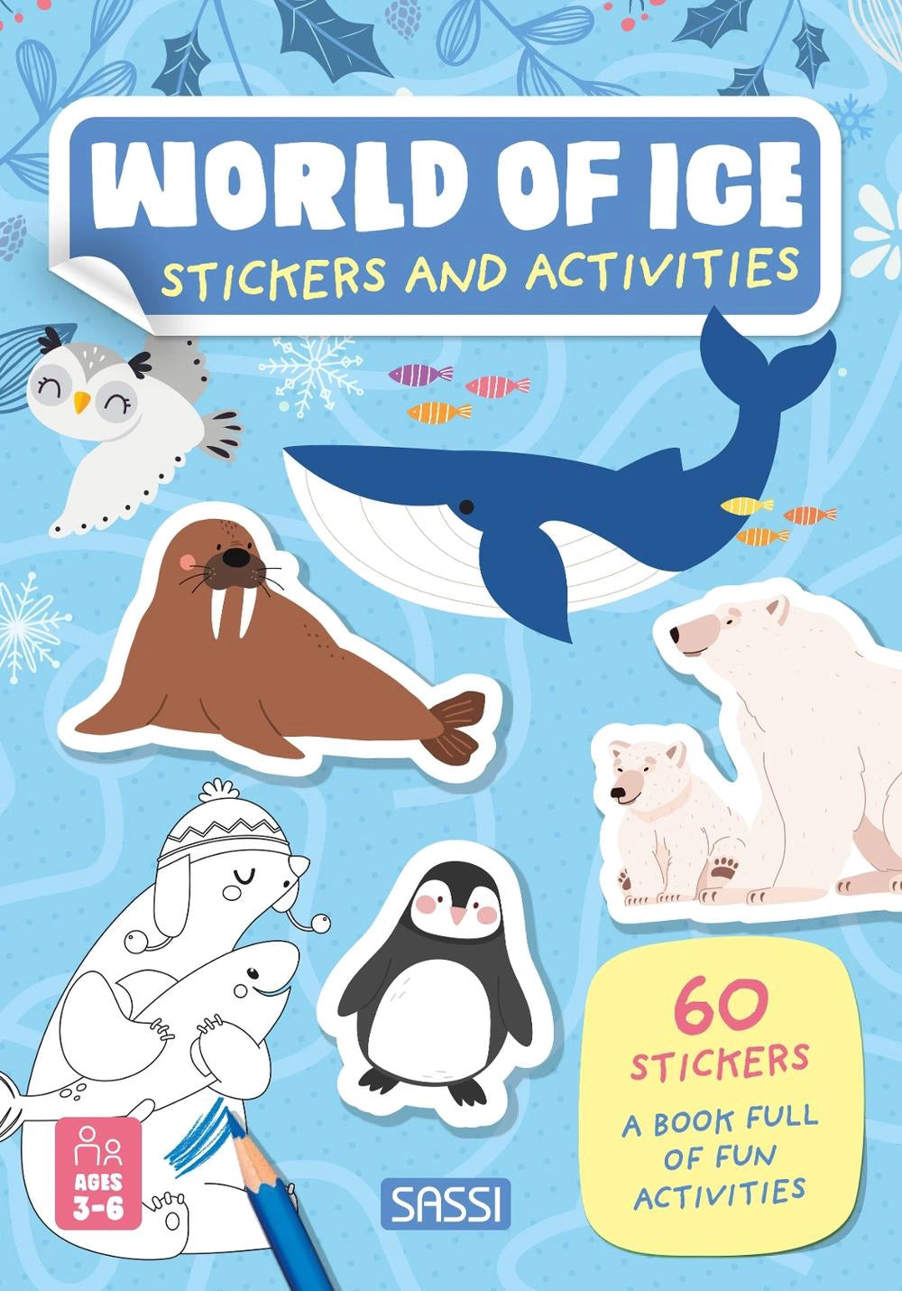Sassi Activity Book - World of Ice (8384439255239)