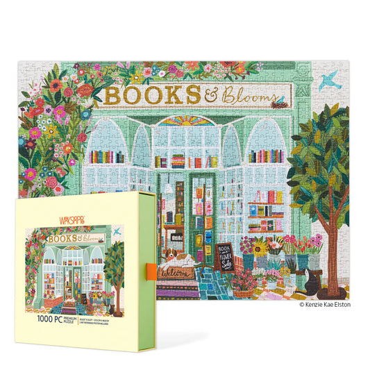 WS Books &amp; Blooms 1000pc
